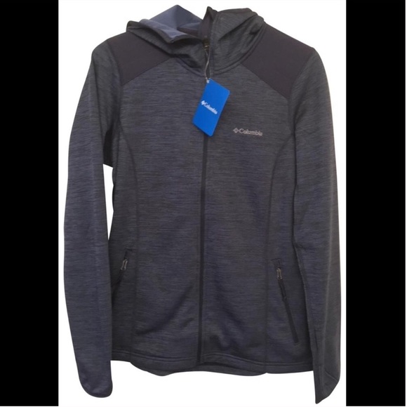 columbia rosemont station hooded full zip fleece